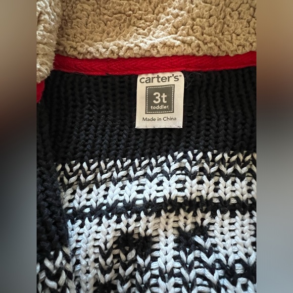 Carter’s Boys Zippered Sweater - Picture 3 of 5